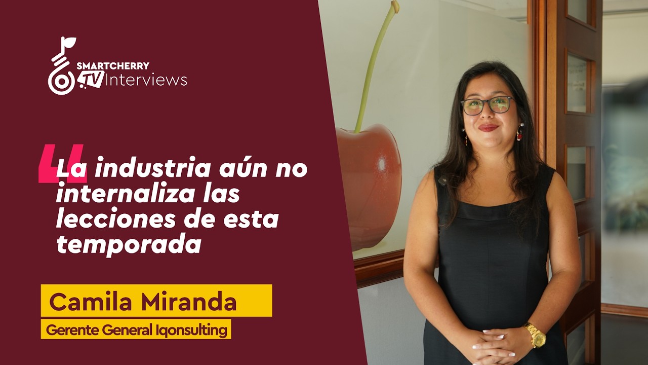 Camila Miranda: "China ya no negocia calidad ni condición de la fruta"