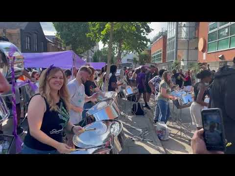 Steel Pan Orchestra Up close. SEE the range of instruments, HEAR the orchestration, FEEL the vibe!