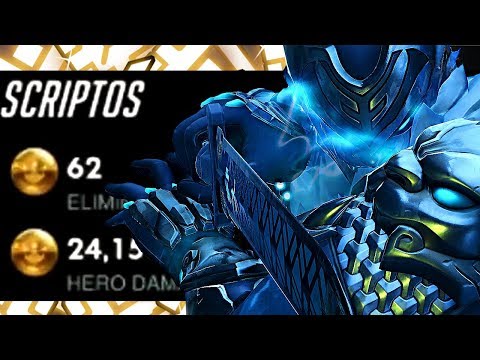 Hacking Or A God - Necros Best Genji?! 62 ELIMS 24k DMG! [ OVERWATCH SEASON 16 TOP 500 ]