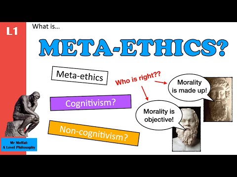 What is Meta-ethics? (L1-Introduction)
