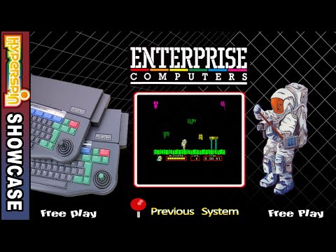 HyperSpin Showcase: Enterprise 64/128 (Commercially Released Games)