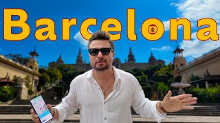 Barcelona İlk Gün Vlog -  Konaklama, Ulaşım, ve Gezi Notları. KATALAN ULUSAL SAN