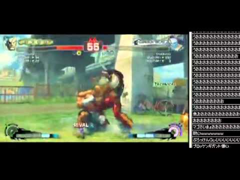SSF4 AE 2012: Mago (Sagat) vs brokkenG (Claw) - Topanga TV Stream XBL Ranked Matches