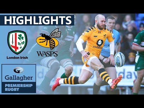 London Irish v Wasps | Bonus Points Sealed In Topsy Turvy Encounter | Gallagher Premiership