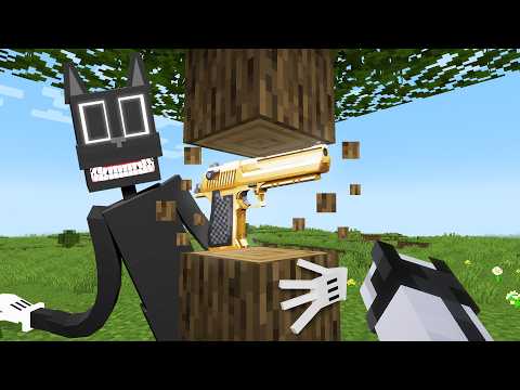 Horror Minecraft, But Drops Are GUNS