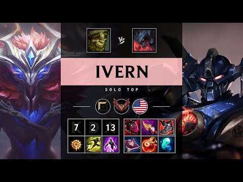 Ivern Top vs Aatrox - NA Grandmaster Patch 25.15