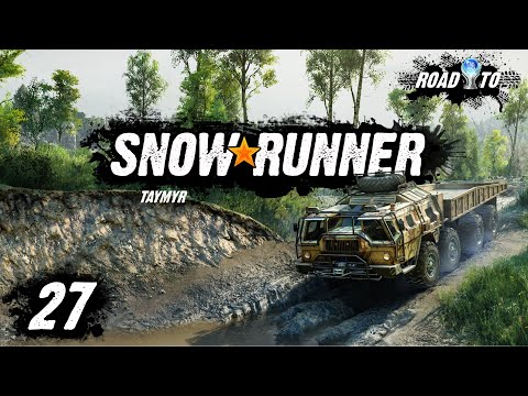 SNOWRUNNER ❑ 27 – SMASHING PUMPKINS IN DROWNED LAND | Gameplay Walkthrough [100% Platinum] FULL GAME