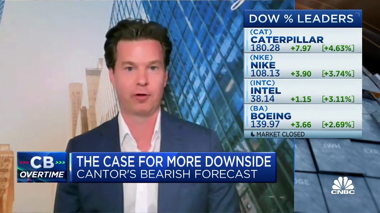 Bond market showing risks to buying stocks remains 'too high,' says Cantor's Eric Johnston