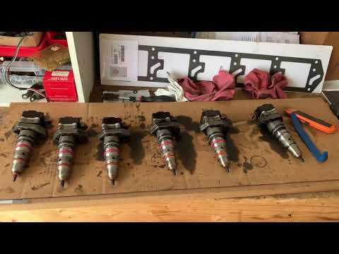 7.3 Powerstroke, DT 466/530 injector seals replacement