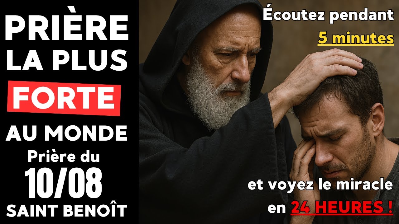 LE MAL NE TE TOUCHERA PAS ! RENVOIE TOUT AU DIABLE AVEC LA PRIÈRE DE SAINT BENOÎT !