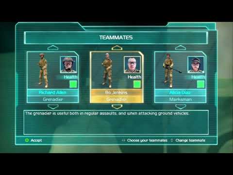 Spetz Playz Ghost Recon: Advanced Warfighter Part 4 - Night Raid