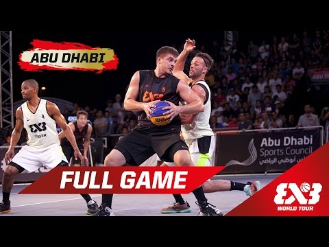 Trbovlje v Denver - QF Full Game - Abu Dhabi - 2015 FIBA 3x3 World Tour Final