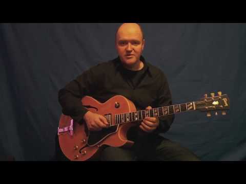 Guitar Lesson Jazz Improvisation 2-5-1 Lines Peter O´Mara