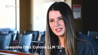 Joaquina Diaz Corona LLM ‘22 on meeting people with the same passion for antitrust