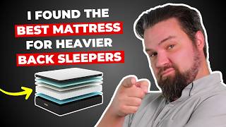 Best Mattress For Heavy Back Sleepers - My Top 6 Bed Picks For Better Sleep!