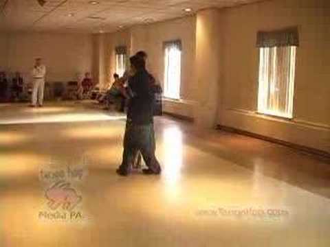  Norberto Esbrez  and  Luiza Paes  are  dancing  to  a  nontraditional song  in  2006