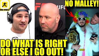 Sean Strickland threatens to leave UFC if he doesn't get a title shot next, Conor responds to Rogan,