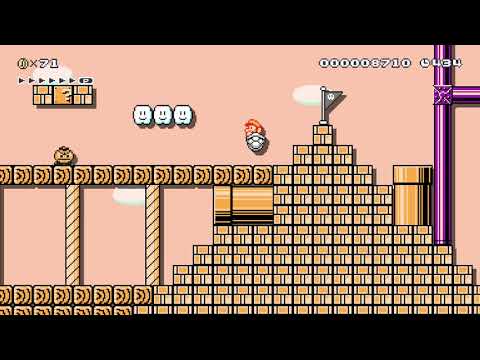Super Mario Maker 2 🔧 Dry Dry Desert 🔧 by Cpappro