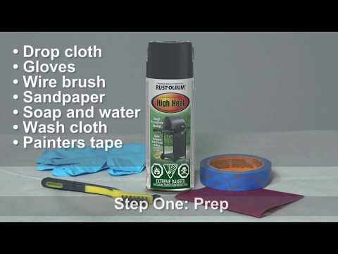 How to Refresh Your Grill With Rust-Oleum High Heat Spray