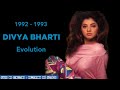 Divya Bharti Evolution 1992 1993 Divya Bharti Songs Divya Bharti Movies 90s Hindi Songs 90s