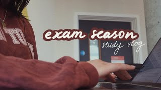 🌩 lil study vlog from exam season | kcl computer science