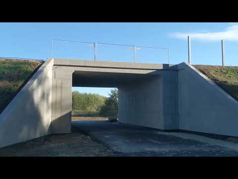 Projektowany wiadukt WD 2 km 4+592,50