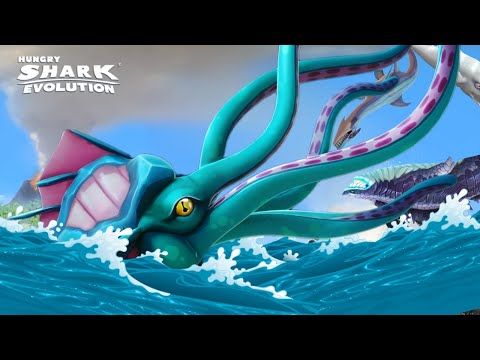 KRAKEN NEW LIVE EVENT APRIL 2023 (SHARK INVADER KILLER) - Hungry Shark Evolution