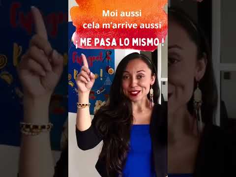 Comment dire MOI AUSSI en Espagnol 🇪🇦 👍 #apprendreespagnol #short