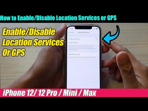 iPhone 12/12 Pro: How to Enable/Disable Location Services or GPS
