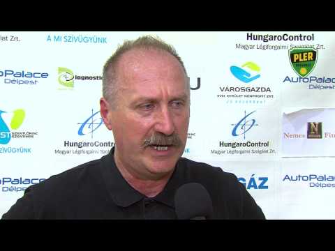 Füzesi Ferenc interjú (PLER-Budapest - Kőnig-Trade Balmazújvárosi KK) 2015.05.08.
