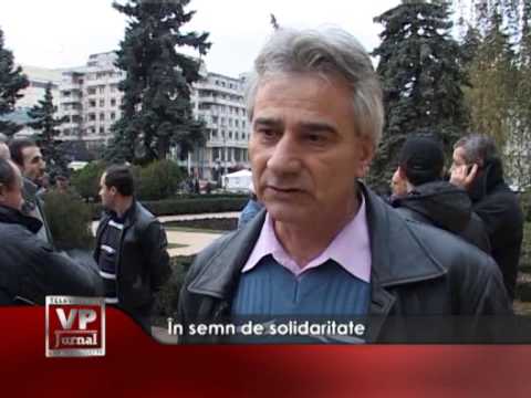 În semn de solidaritate