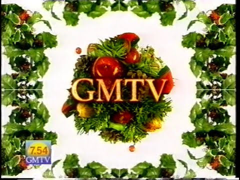 GMTV with Christmas continuity - possibly 12/13 December 1995 Anthea Turner Eamonn Holmes
