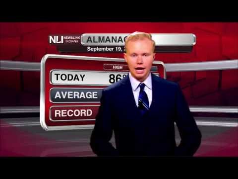 NewsLink Indiana Weather September 19, 2016 Cody Blevins