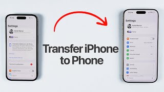 (2026) How to Transfer ALL DATA from old iPhone to new iPhone - Free and Official!