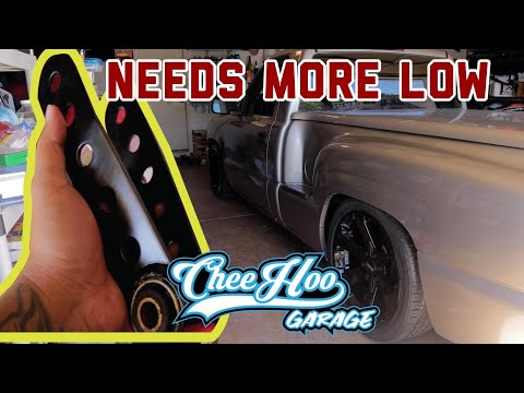 Drop Shackles on Sierra Silverado stepside fleetside NBS 99-06