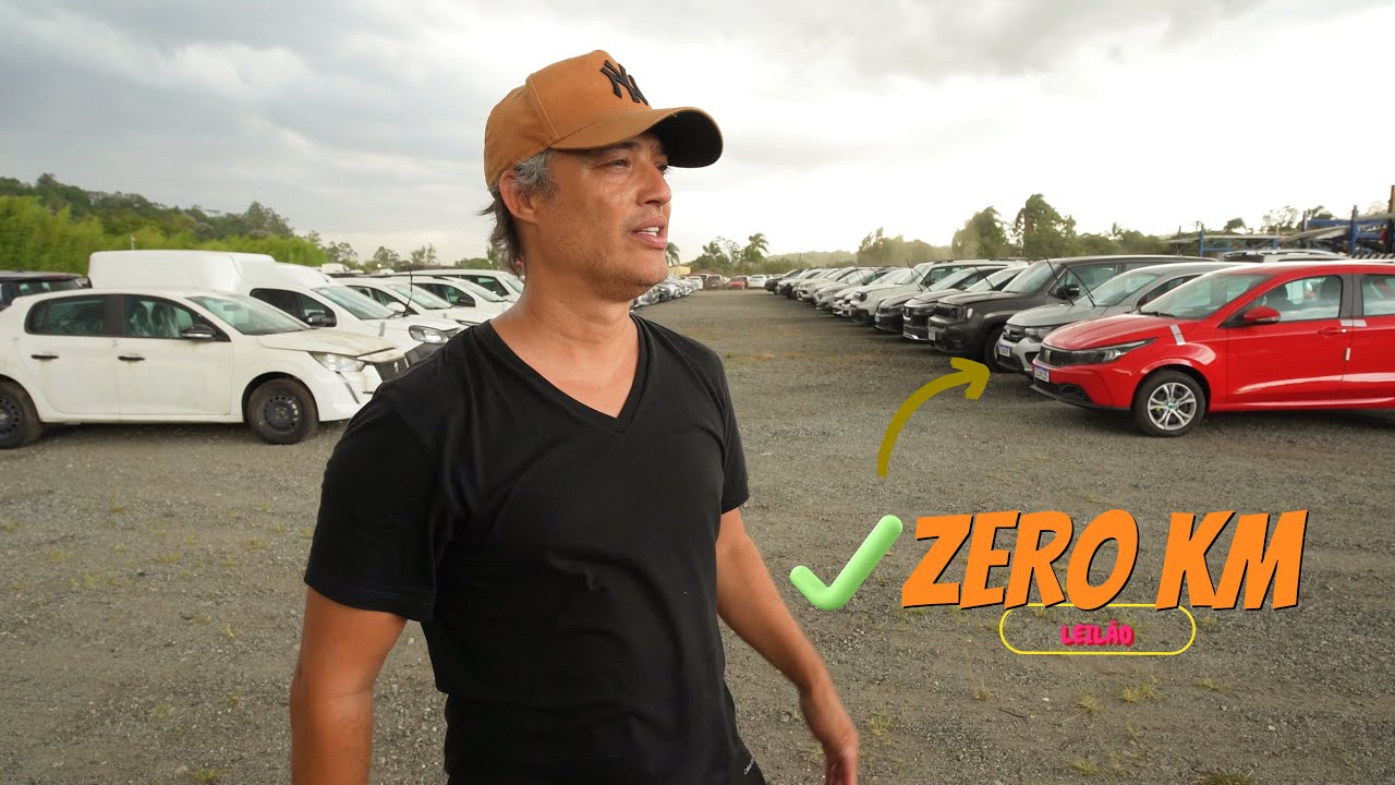 Carro zero km no leilao