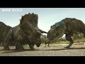 Tyrannosaurus vs Triceratops - DINOSAURS