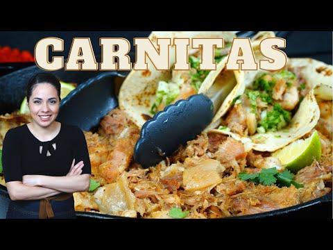 CARNITAS recipe | The BEST carnitas TACOS | EASY AND...