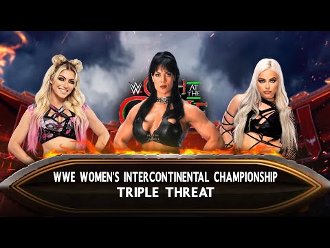 WWE2K23 Legend Difficulty- Alexa Bliss Vs Chyna Vs Liv Morgan For The women’s Intercontinental title