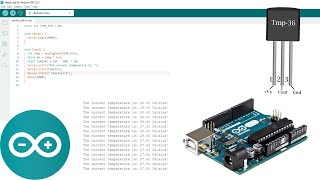 Download the video "Arduino: How To Read The Temperature With The TMP36!"