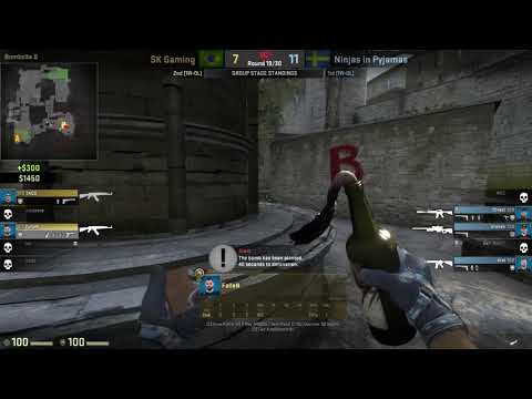 SK FALLEN 1v3 CLUTCH vs NIP Cobble @ IEM OAKLAND 2017