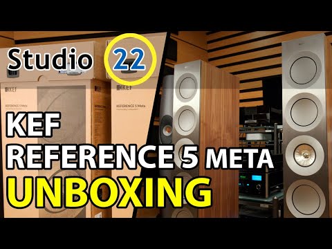 KEF Reference 5 Meta Unboxing