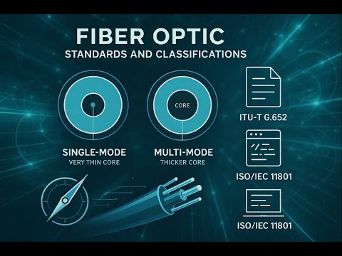 The Compass of Fiber Standards: A Complete Guide to ITU-T G.652, G.657, and OM/OS Classes