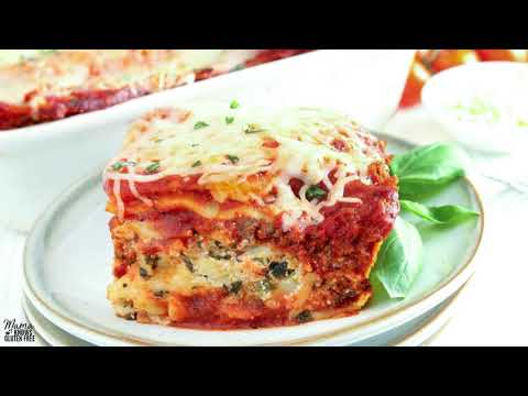 Gluten-Free Lasagna {Dairy-Free Option}