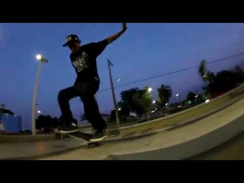 Sessão noturna Djorge Oliveira Skate Plaza Cruz Alta RS