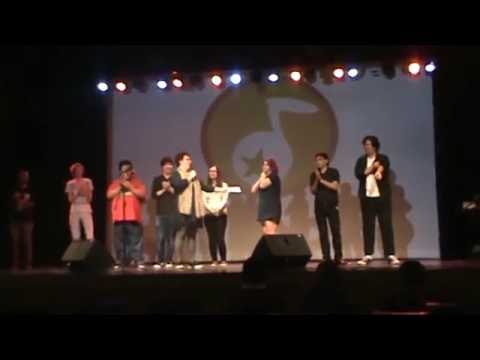 Premiação do concurso de Animekê no Cosplayokê