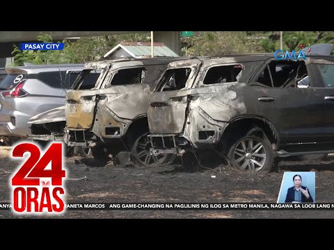 24 Oras Part 1: Mga nakaparadang sasakyan, nasunog; lantarang bentahan ng droga sa…, atbp.