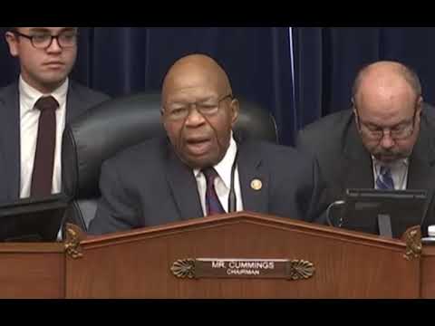 Former Chairman Cummings' Statement at Hearing on Drug Pricing Investigation (January 29, 2019)