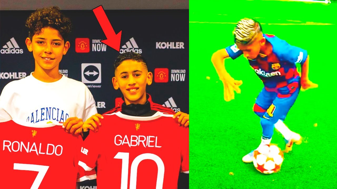 HE'S BETTER THAN RONALDO JR! WHO IS GABRIEL from MANCHESTER UNITED