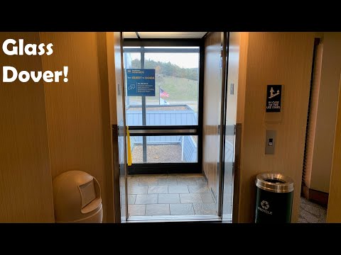 The Glass Dover Hydraulic Elevator at the Best Western in Staunton, VA